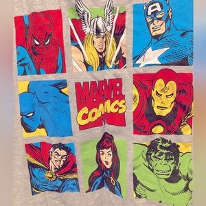 Marvel comics oversized sweatshirt